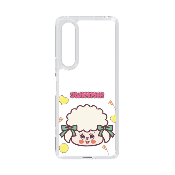 スリムプロテクションケース［ SWIMMER - フェイス - ラッフィー ］