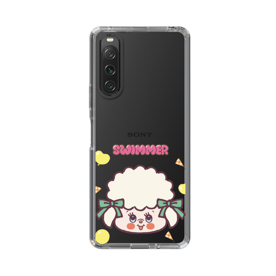 スリムプロテクションケース［ SWIMMER - フェイス - ラッフィー ］