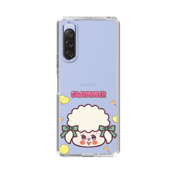 スリムプロテクションケース［ SWIMMER - フェイス - ラッフィー ］