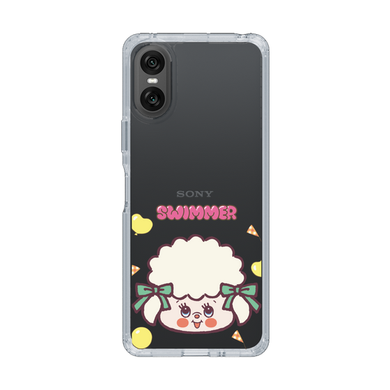 スリムプロテクションケース［ SWIMMER - フェイス - ラッフィー ］