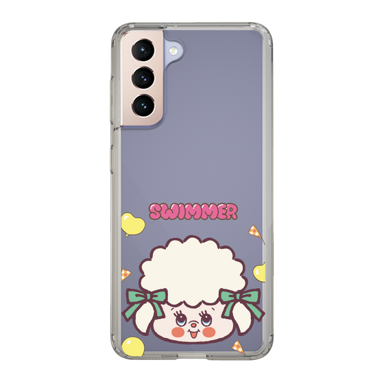 スリムプロテクションケース［ SWIMMER - フェイス - ラッフィー ］