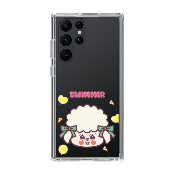 スリムプロテクションケース［ SWIMMER - フェイス - ラッフィー ］