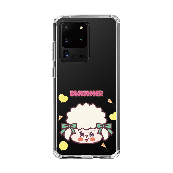 スリムプロテクションケース［ SWIMMER - フェイス - ラッフィー ］