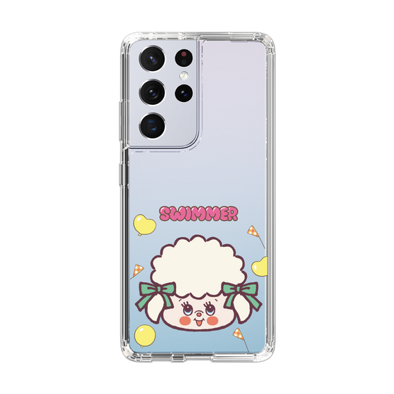 スリムプロテクションケース［ SWIMMER - フェイス - ラッフィー ］