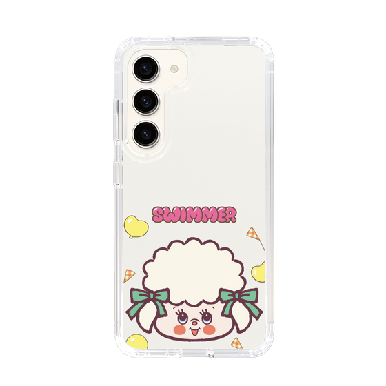 スリムプロテクションケース［ SWIMMER - フェイス - ラッフィー ］