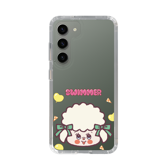 スリムプロテクションケース［ SWIMMER - フェイス - ラッフィー ］