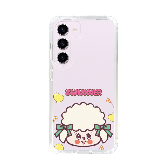 スリムプロテクションケース［ SWIMMER - フェイス - ラッフィー ］