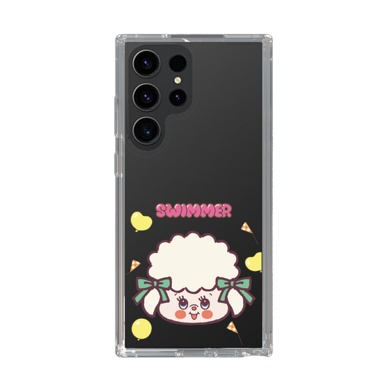 スリムプロテクションケース［ SWIMMER - フェイス - ラッフィー ］