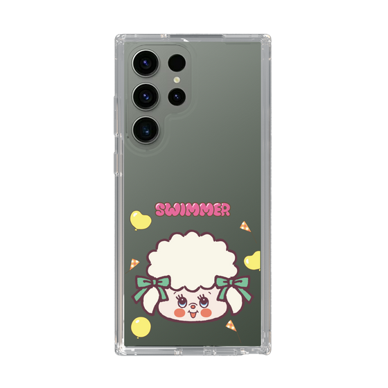 スリムプロテクションケース［ SWIMMER - フェイス - ラッフィー ］