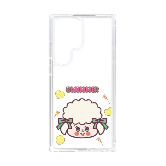スリムプロテクションケース［ SWIMMER - フェイス - ラッフィー ］