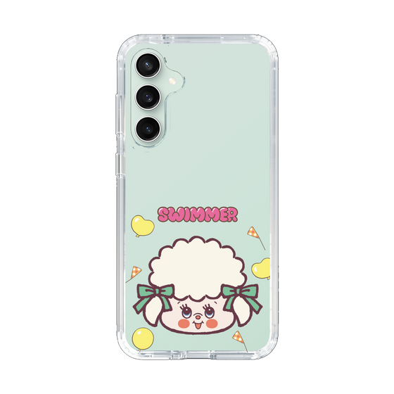 スリムプロテクションケース［ SWIMMER - フェイス - ラッフィー ］
