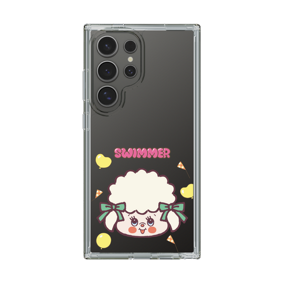 スリムプロテクションケース［ SWIMMER - フェイス - ラッフィー ］