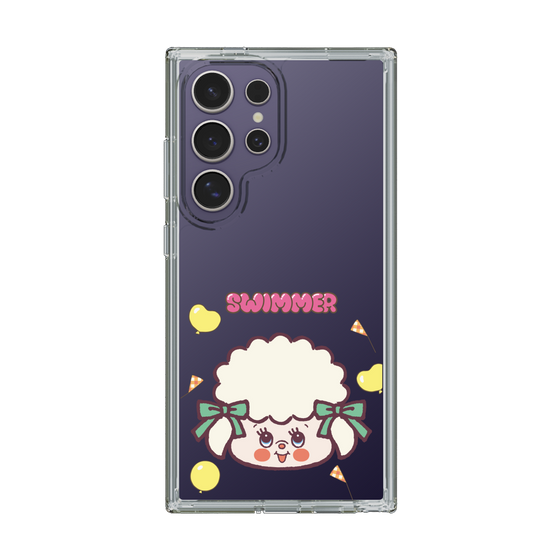 スリムプロテクションケース［ SWIMMER - フェイス - ラッフィー ］