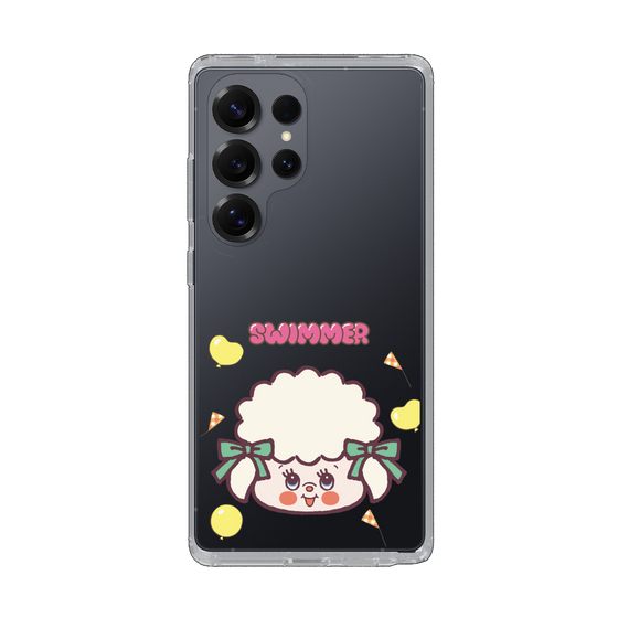 スリムプロテクションケース［ SWIMMER - フェイス - ラッフィー ］