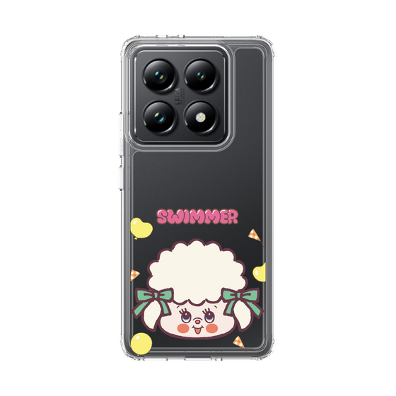 スリムプロテクションケース［ SWIMMER - フェイス - ラッフィー ］