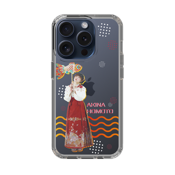 スリムプロテクションケース［ 法元明菜 - 金魚 ］