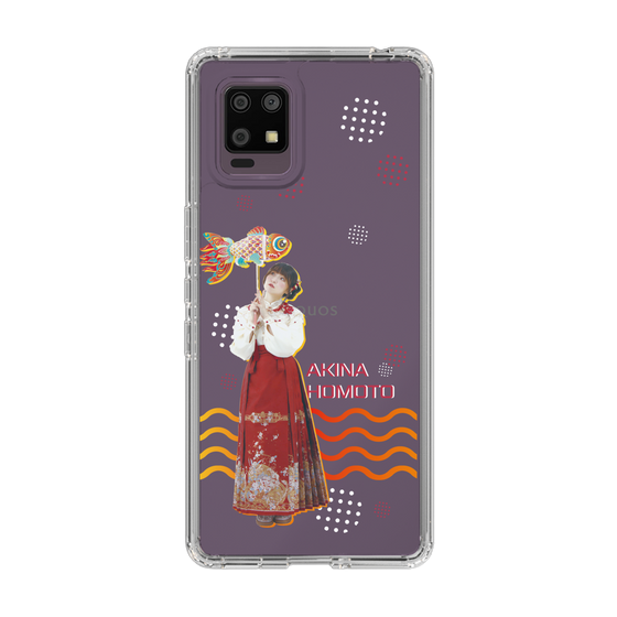 スリムプロテクションケース［ 法元明菜 - 金魚 ］