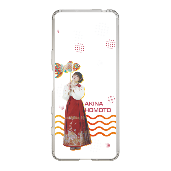 スリムプロテクションケース［ 法元明菜 - 金魚 ］