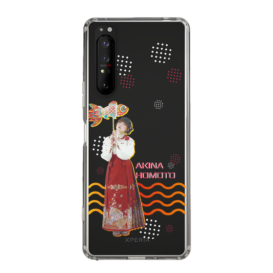 スリムプロテクションケース［ 法元明菜 - 金魚 ］