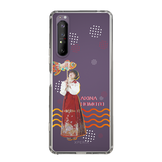 スリムプロテクションケース［ 法元明菜 - 金魚 ］