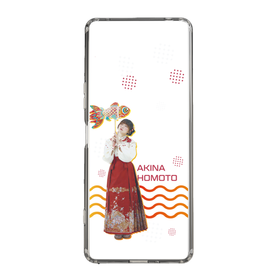 スリムプロテクションケース［ 法元明菜 - 金魚 ］