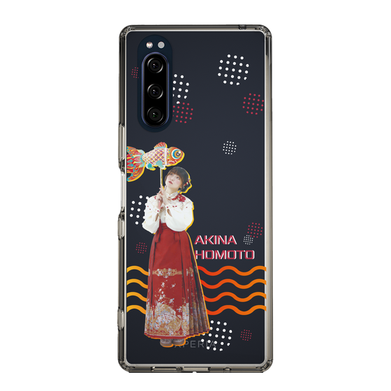 スリムプロテクションケース［ 法元明菜 - 金魚 ］