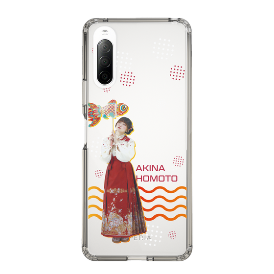 スリムプロテクションケース［ 法元明菜 - 金魚 ］