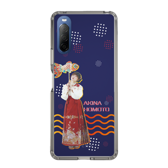 スリムプロテクションケース［ 法元明菜 - 金魚 ］