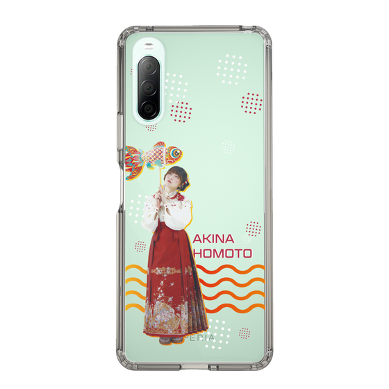 スリムプロテクションケース［ 法元明菜 - 金魚 ］