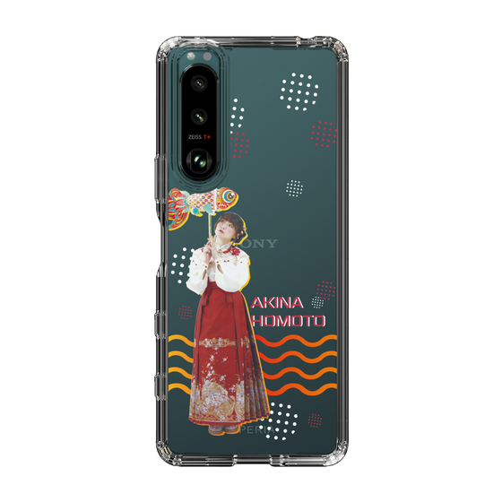 スリムプロテクションケース［ 法元明菜 - 金魚 ］