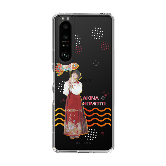 スリムプロテクションケース［ 法元明菜 - 金魚 ］