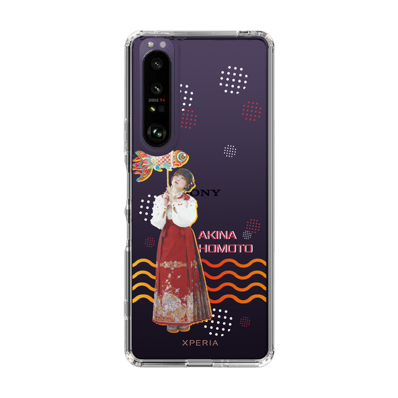 スリムプロテクションケース［ 法元明菜 - 金魚 ］