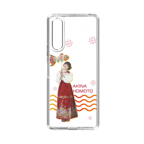 スリムプロテクションケース［ 法元明菜 - 金魚 ］