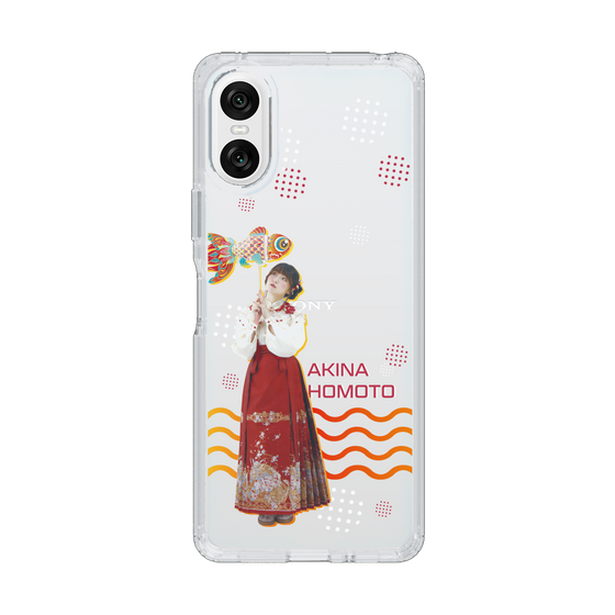 スリムプロテクションケース［ 法元明菜 - 金魚 ］