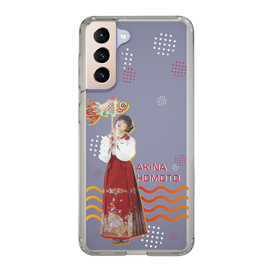 スリムプロテクションケース［ 法元明菜 - 金魚 ］