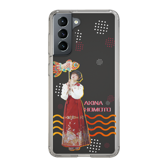 スリムプロテクションケース［ 法元明菜 - 金魚 ］