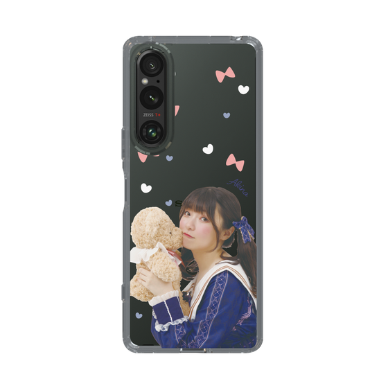 スリムプロテクションケース［ 法元明菜 - テディベア ］