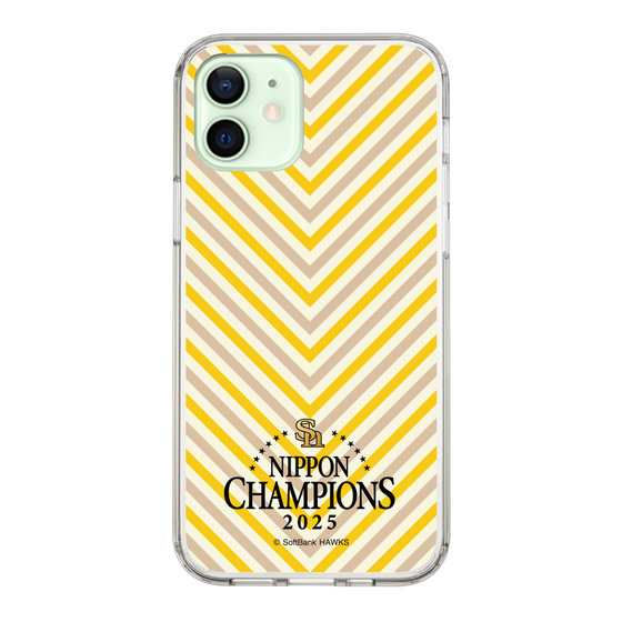 スリムプロテクションケース［ 福岡ソフトバンクホークス - NIPPON CHAMPIONS 2025 ロゴ - パターン ］