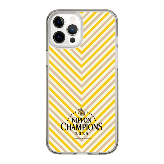 スリムプロテクションケース［ 福岡ソフトバンクホークス - NIPPON CHAMPIONS 2025 ロゴ - パターン ］