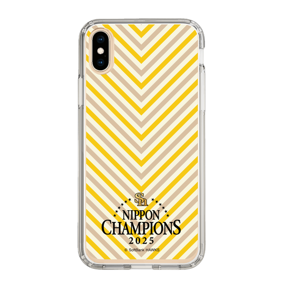 スリムプロテクションケース［ 福岡ソフトバンクホークス - NIPPON CHAMPIONS 2025 ロゴ - パターン ］
