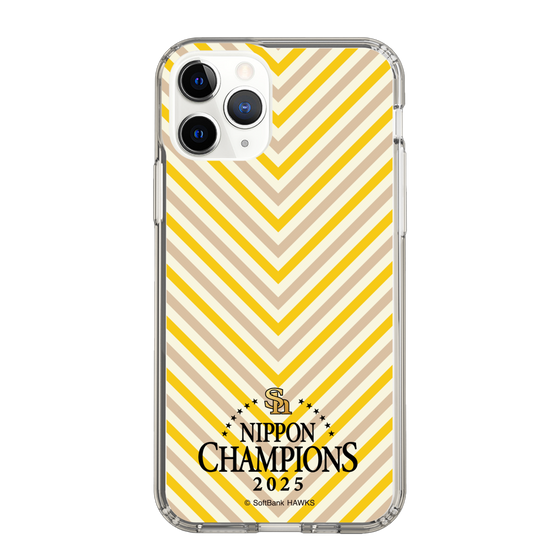スリムプロテクションケース［ 福岡ソフトバンクホークス - NIPPON CHAMPIONS 2025 ロゴ - パターン ］