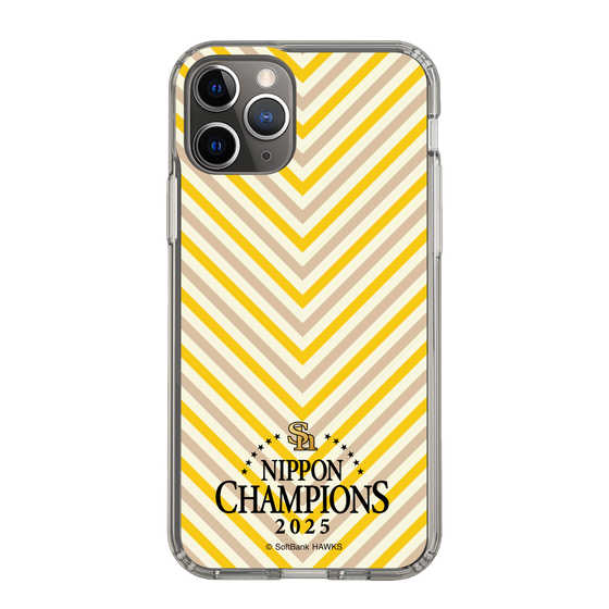 スリムプロテクションケース［ 福岡ソフトバンクホークス - NIPPON CHAMPIONS 2025 ロゴ - パターン ］