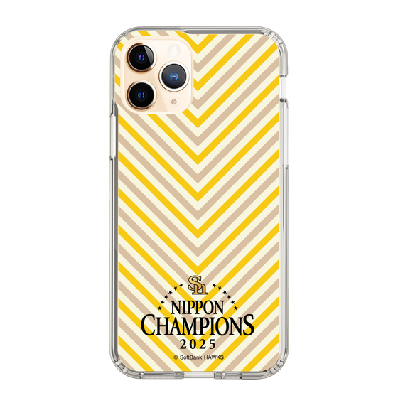 スリムプロテクションケース［ 福岡ソフトバンクホークス - NIPPON CHAMPIONS 2025 ロゴ - パターン ］