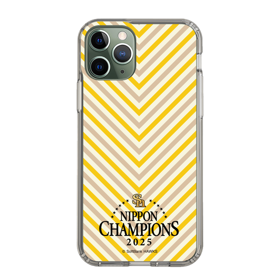 スリムプロテクションケース［ 福岡ソフトバンクホークス - NIPPON CHAMPIONS 2025 ロゴ - パターン ］