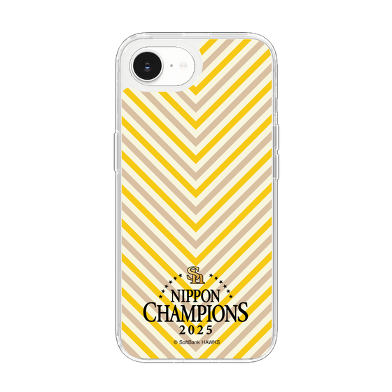 スリムプロテクションケース［ 福岡ソフトバンクホークス - NIPPON CHAMPIONS 2025 ロゴ - パターン ］