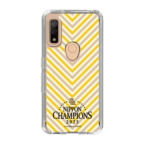 スリムプロテクションケース［ 福岡ソフトバンクホークス - NIPPON CHAMPIONS 2025 ロゴ - パターン ］