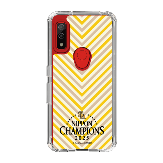スリムプロテクションケース［ 福岡ソフトバンクホークス - NIPPON CHAMPIONS 2025 ロゴ - パターン ］