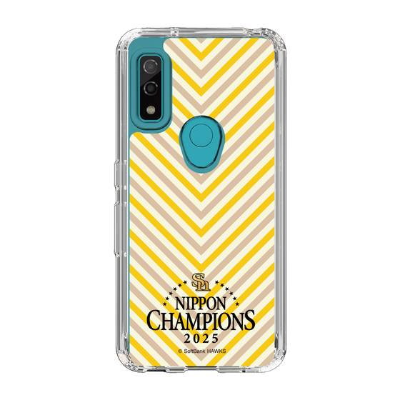 スリムプロテクションケース［ 福岡ソフトバンクホークス - NIPPON CHAMPIONS 2025 ロゴ - パターン ］