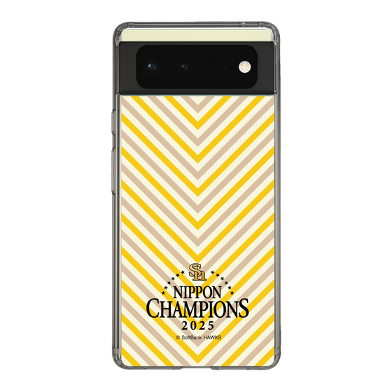 スリムプロテクションケース［ 福岡ソフトバンクホークス - NIPPON CHAMPIONS 2025 ロゴ - パターン ］