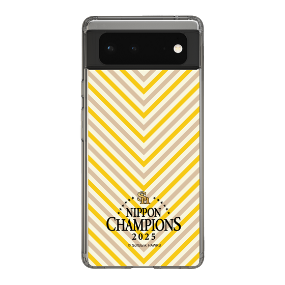 スリムプロテクションケース［ 福岡ソフトバンクホークス - NIPPON CHAMPIONS 2025 ロゴ - パターン ］